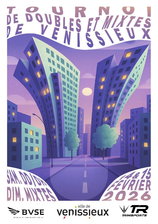 Tournoi de doubles et mixtes de la ville de Vénissieux